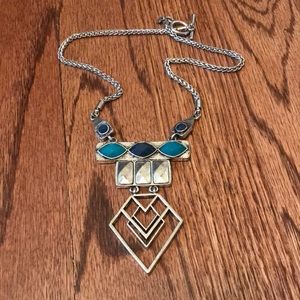 Lucky Brand Boho silver necklace